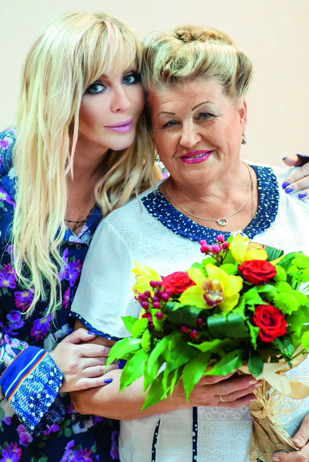 Ирина Билык с мамой