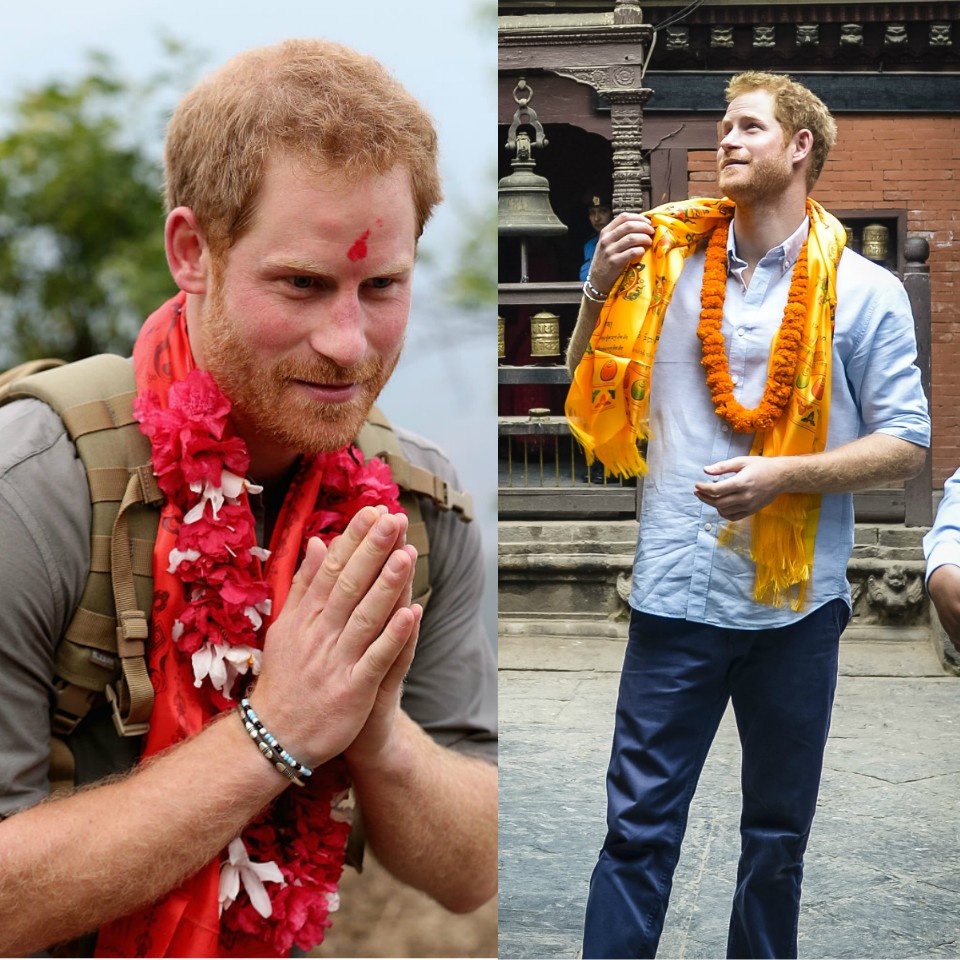 принц Гарри в Непале
