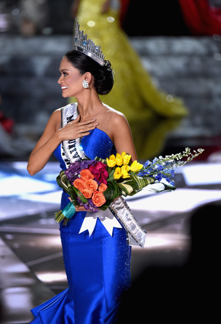 the 2015 Miss Universe Pageant at The Axis at Planet Hollywood Resort & Casino on December 20, 2015 in Las Vegas, Nevada.