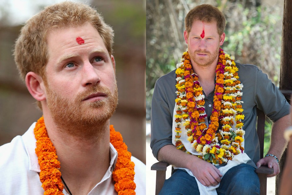 принц Гарри в Непале