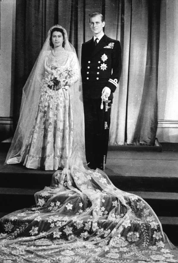 Королева Елизавета свадьба