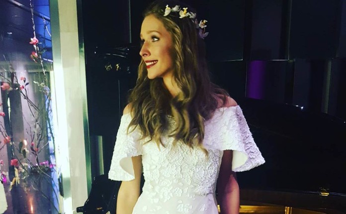 Катя Осадчая свадебное платье