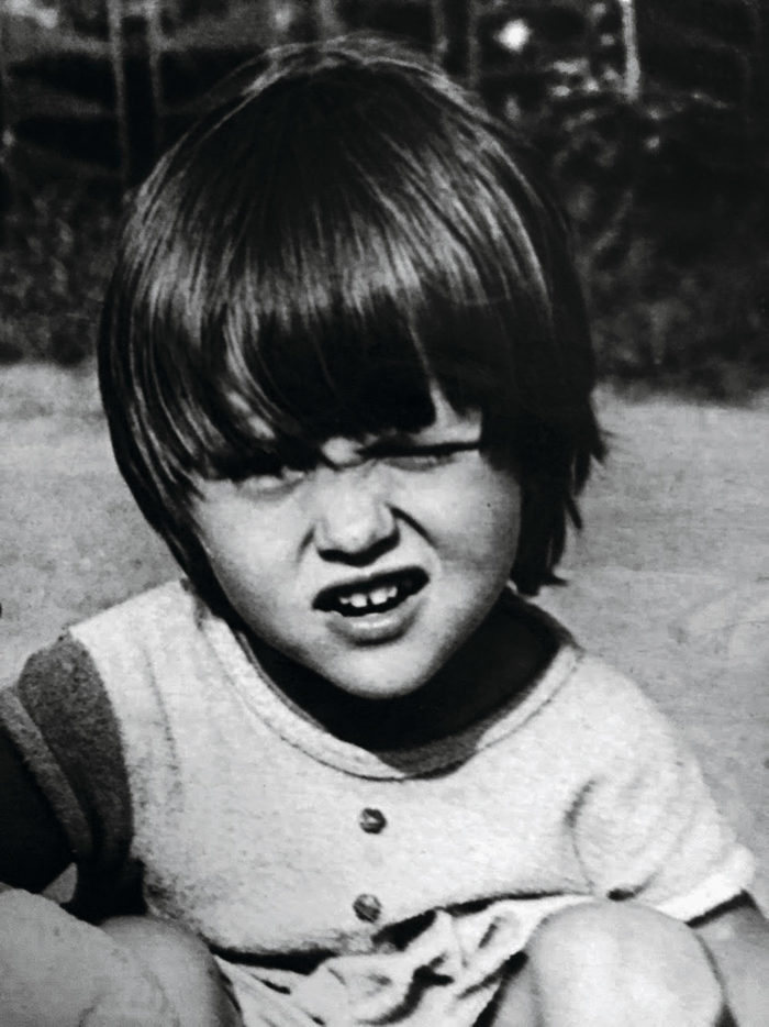 Оля Полякова в 1987 году