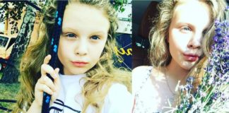 Ольга Фреймут разрешила 10-летней дочери перекрасить волосы Злата Митчелл