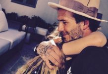 Бекхэм с дочерью