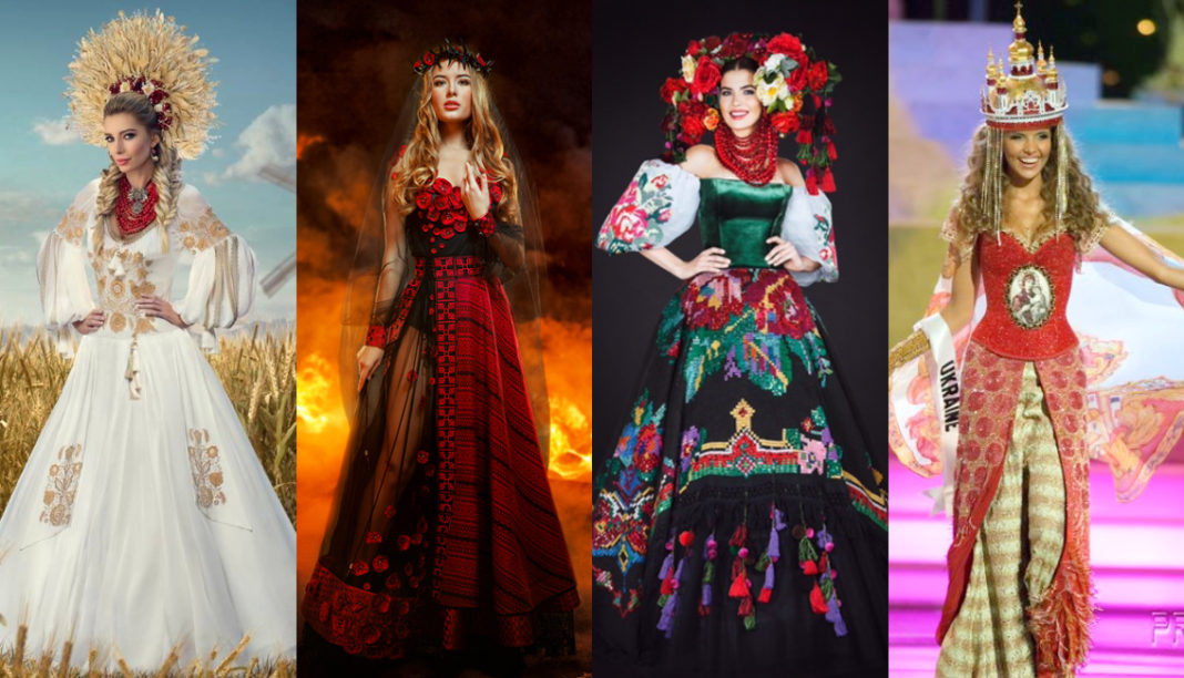 Национальные костюмы Украины на Мисс Вселенная