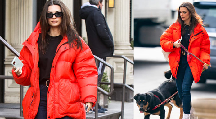 Вещь дня: пуховик оверсайз, как у Эмили Ратаковски