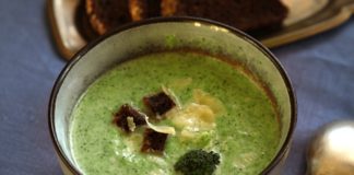 Суп-пюре с брокколи рецепт