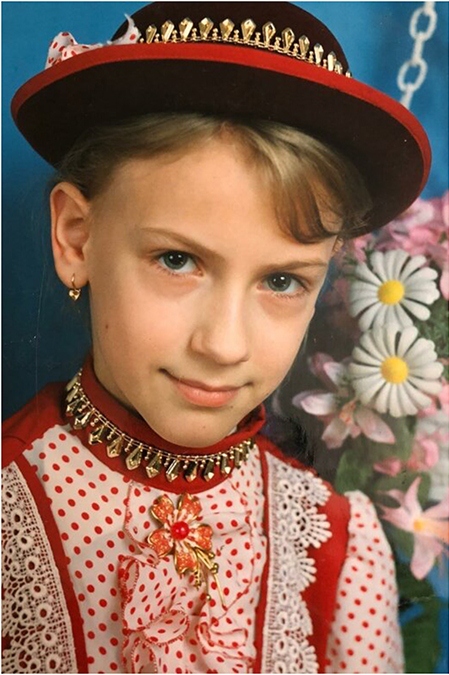 Леся Никитюк в детстве фото