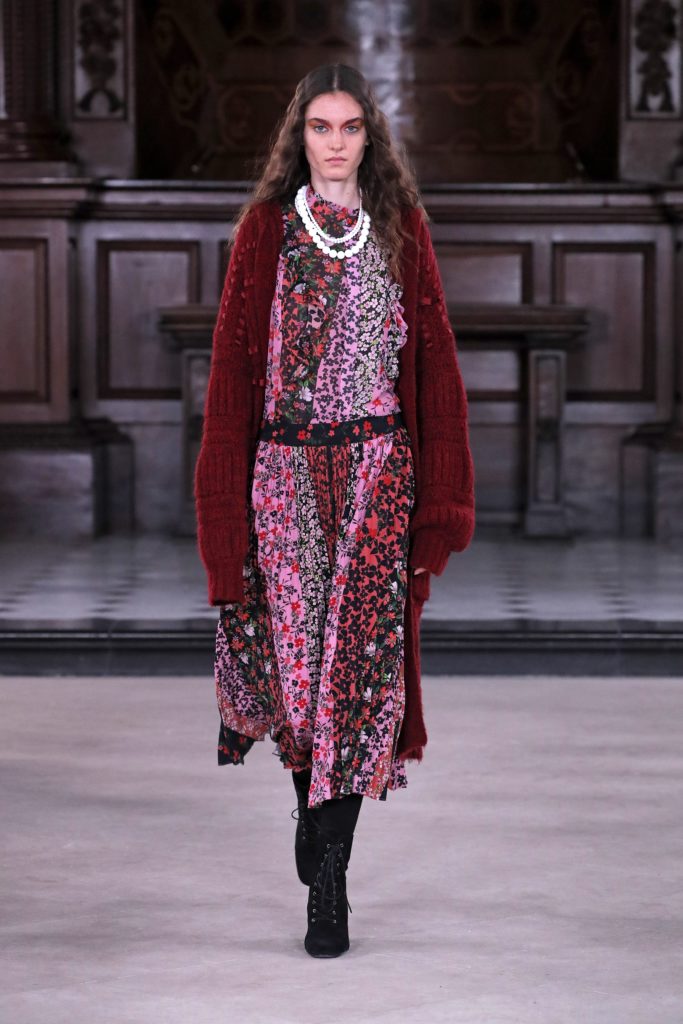 Bora Aksu, London Fashion Week, осень-зима 2020/2021