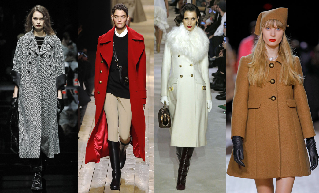 модные пальто осень зима 2020