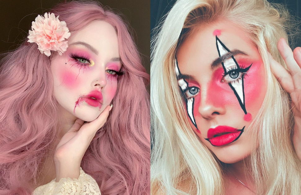 макияж на хэллоуин 2020