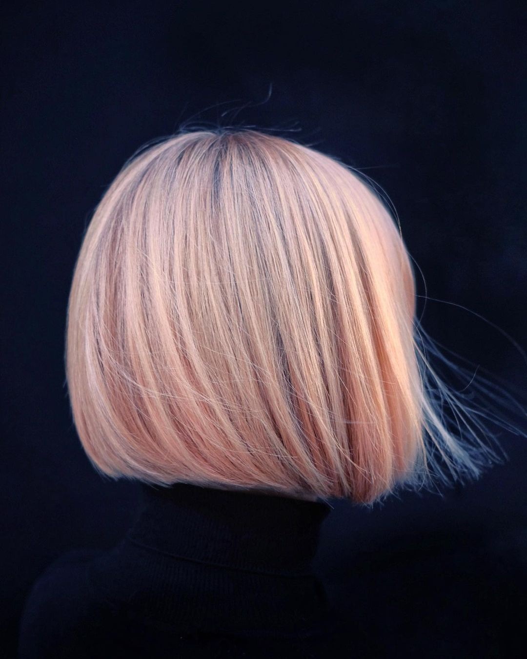 персиковый блонд окрашивание для блондинок на светлые волосы осень-зима 2020-2021