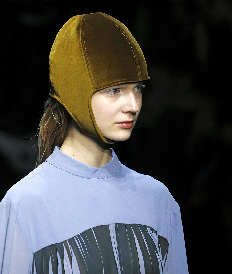 модная панама зимняя шапка шлем зима 2020 зеленая
