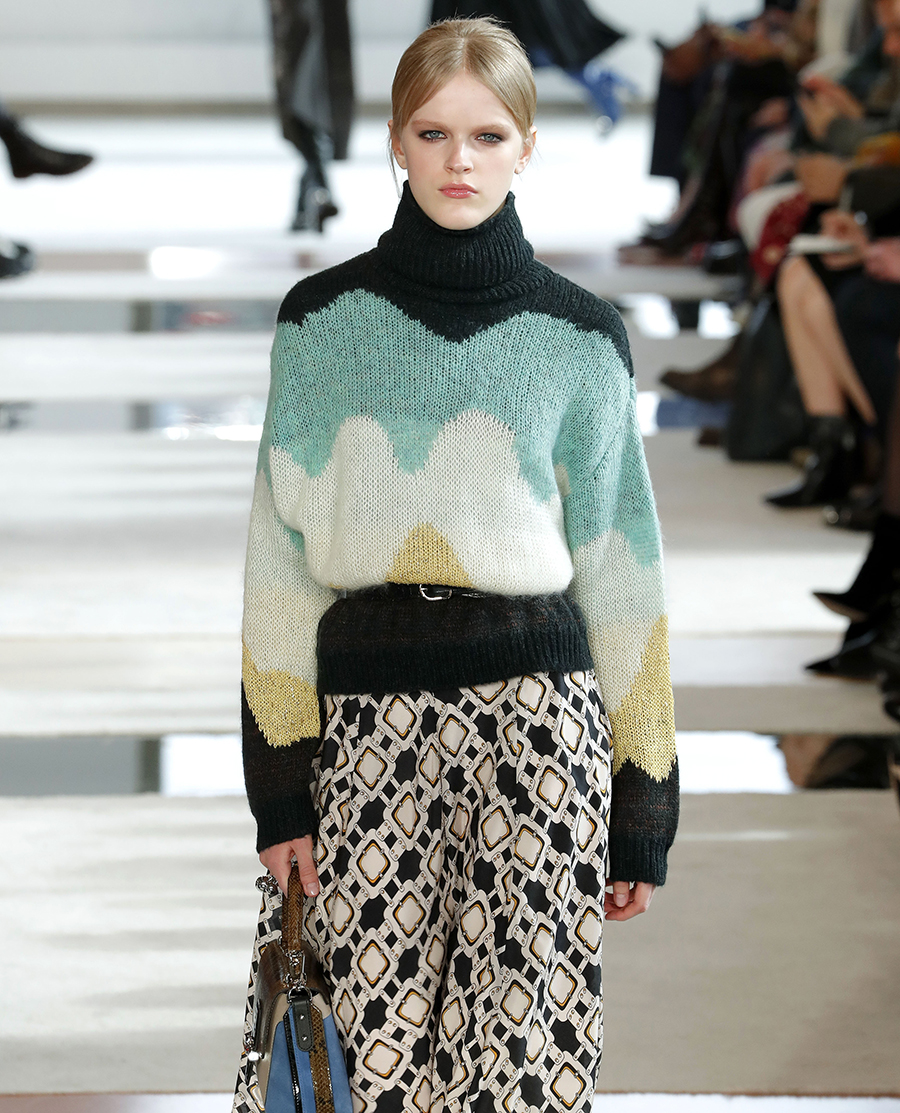 модный свитер с рисунком с принтом осень зима 2020 2021 
