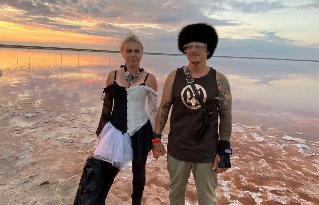 Александр Педан с женой