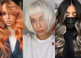 покраска волос окрашивание модное тренды 2021