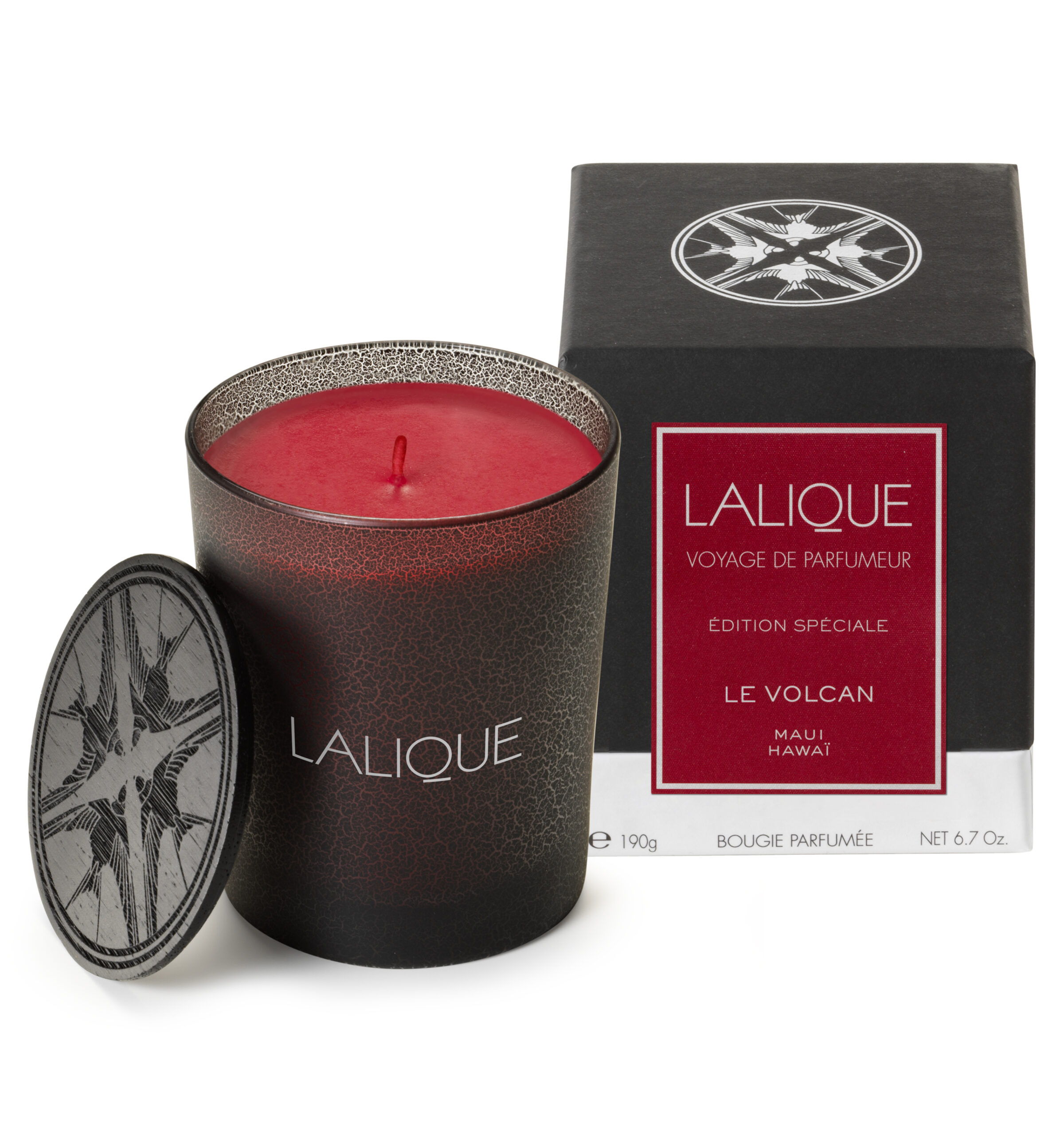 Парфюмированная свеча из коллекции Voyage de Parfumeur от Lalique: Le Volcan 