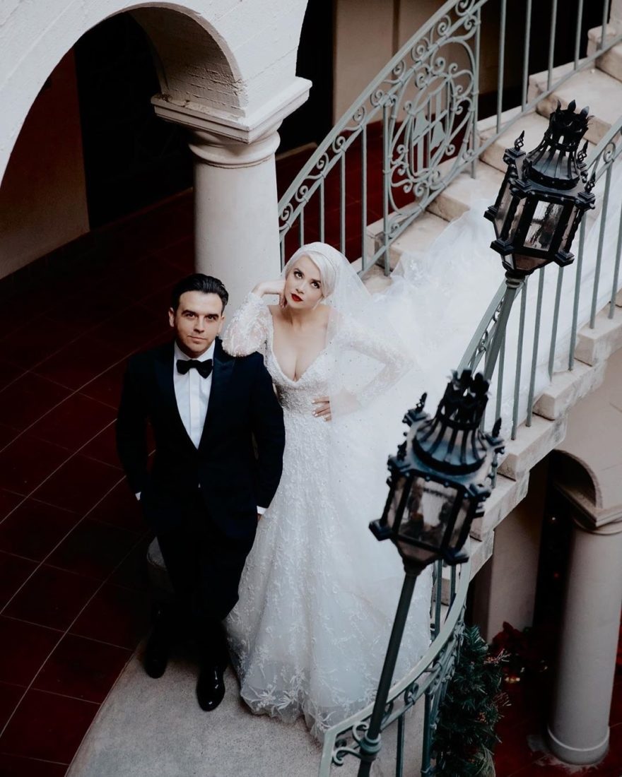 мика ньютон свадьба свадебное платье пышное белое украинские звезды в чем выходят замуж