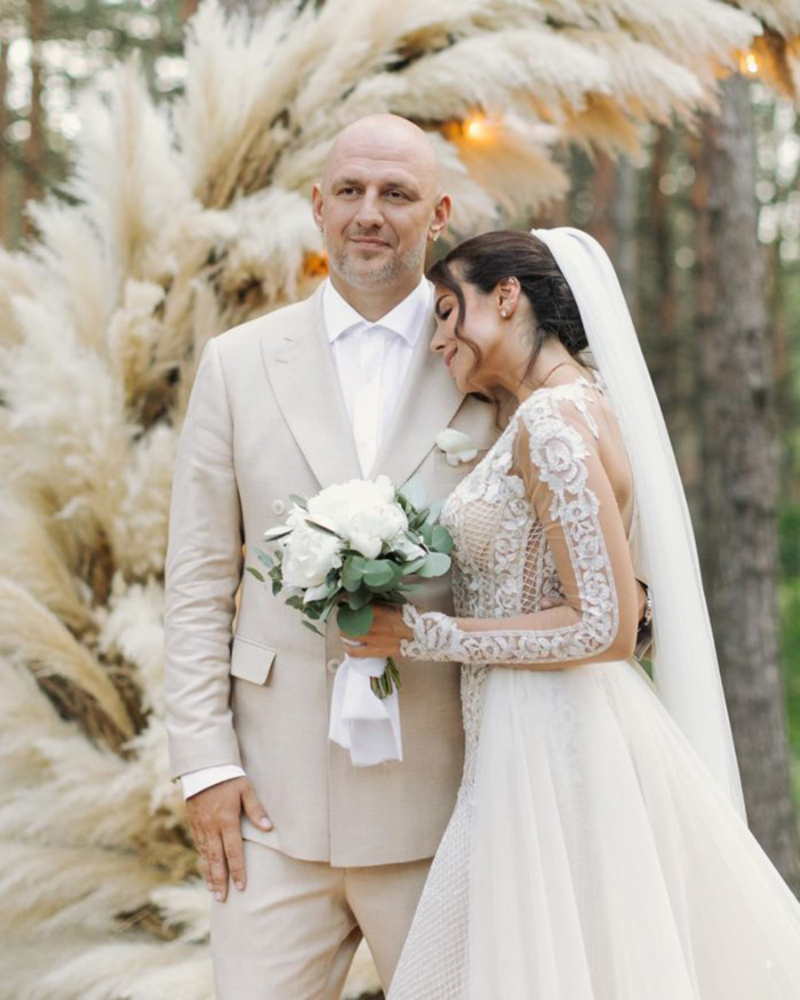 настя каменских потап свадьба свадебное платье длинное украинские звезды в чем выходят замуж