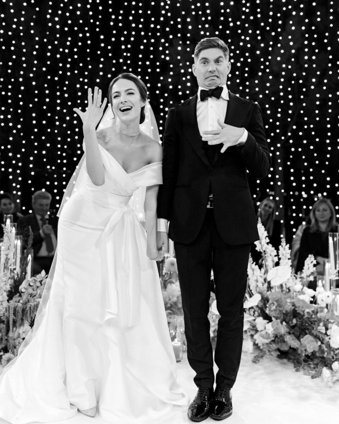 кристина горняк владимир остапчук свадьба свадебное платье белое длинное украинские звезды в чем выходят замуж