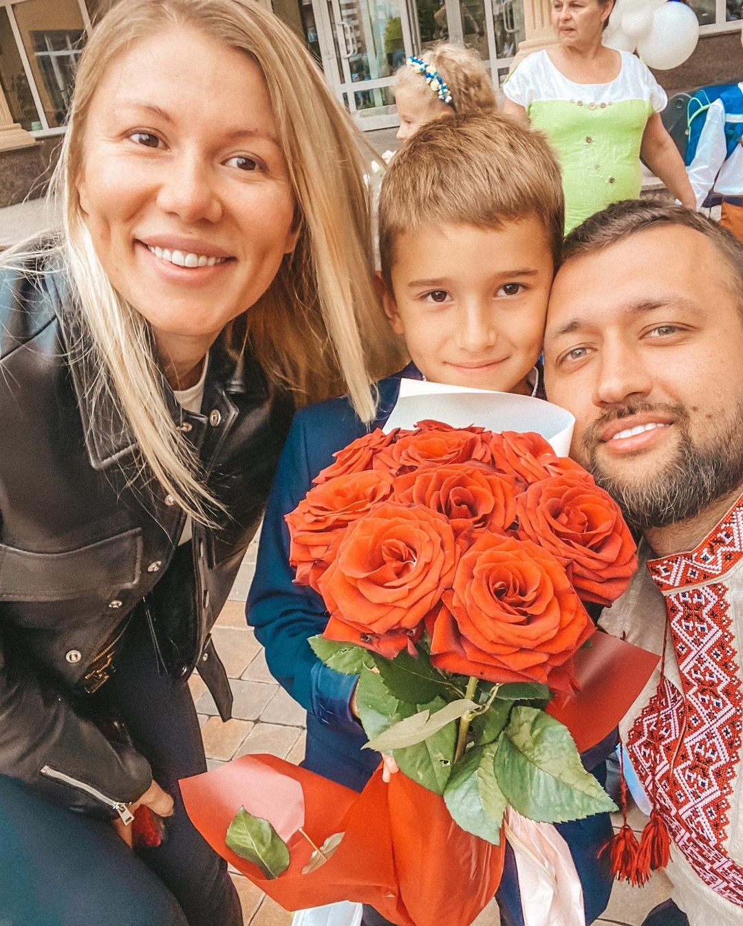 украинские звезды дети школа первое сентября в чем одеты