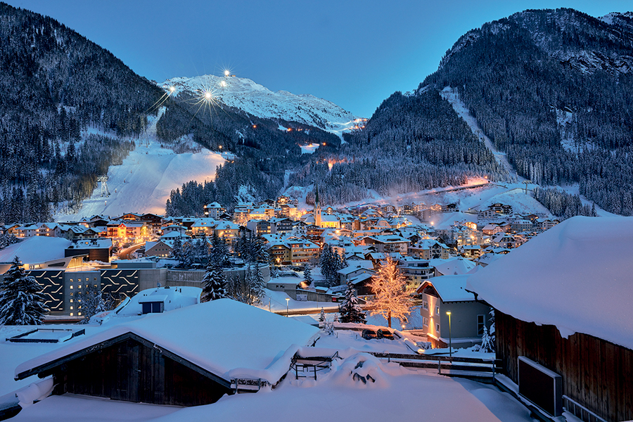 ишгль австрия лыжи кататься зима 2021 2022