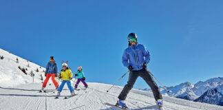 ишгль австрия лыжи кататься зима 2021 2022