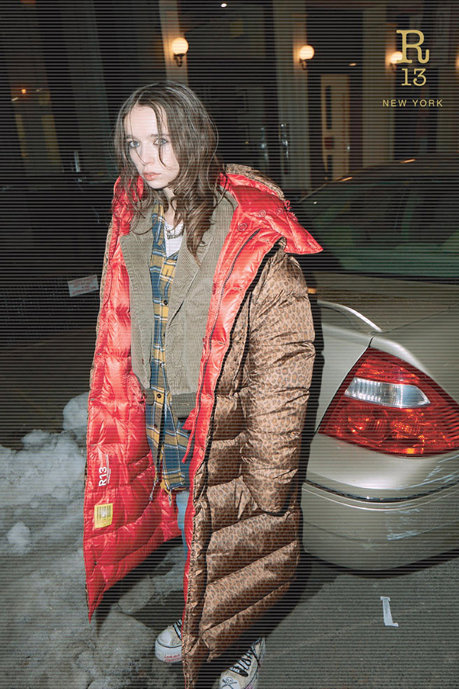 модный пуховик оверсайз одеяло зима 2022 длинный коричневый красный стеганый теплый