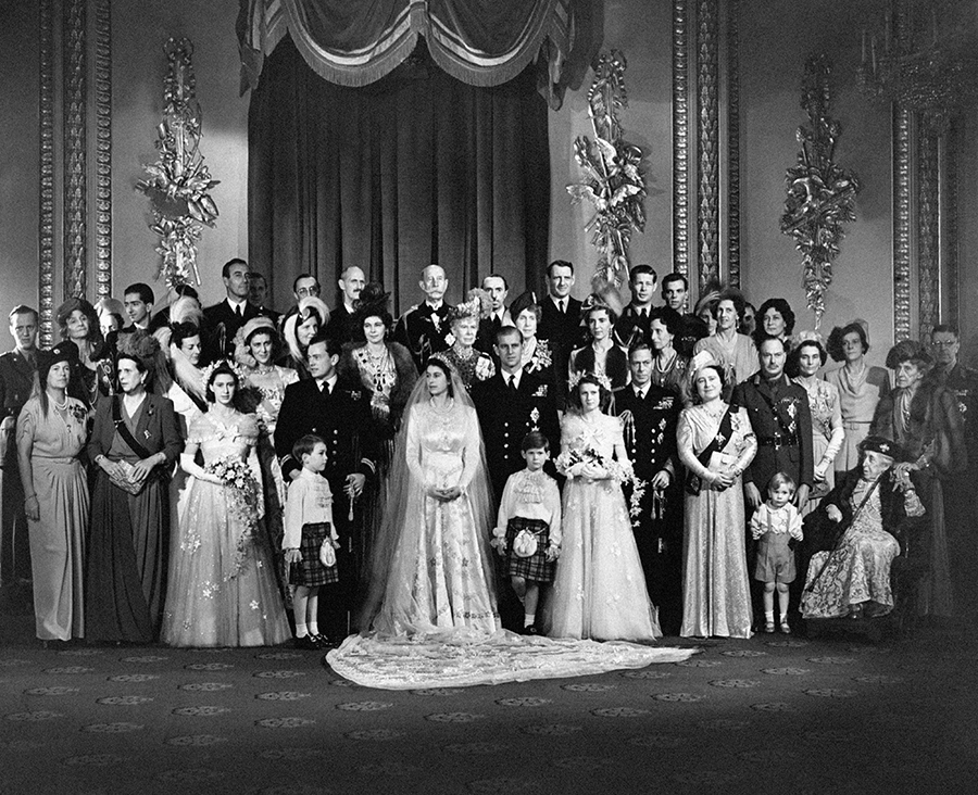 Свадьба королева Елизавета II принц филипп 