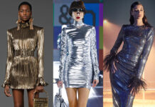 блестящее вечернее платье серебро Новый год 2022 серебро золото