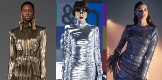 блестящее вечернее платье серебро Новый год 2022 серебро золото