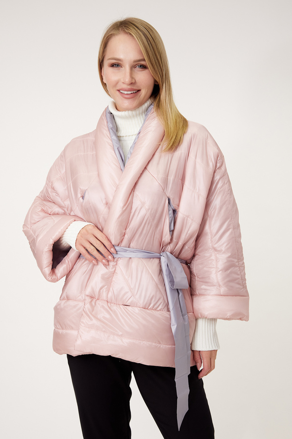 модный пуховик зима 2021 2022 украинский бренд пастельный короткий розовый нежный