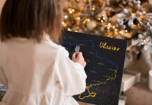 подарунок на новий рік різдво 2022 2023 адвент календар цікаві факти про Україну для дітей іноземців