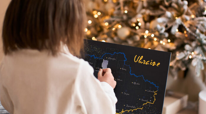 подарунок на новий рік різдво 2022 2023 адвент календар цікаві факти про Україну для дітей іноземців