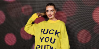 аліна байкова модель нью-йорк тиждень моди послала путіна