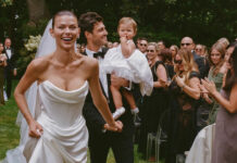 Victoria's Secret Джорджія Фаулер модель весілля вийшла заміж весільна сукня