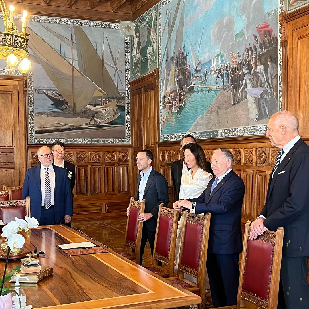 мішель єо вийшла заміж весілля наречений чоловік