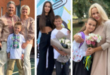українські зірки діти в школі перше вересня